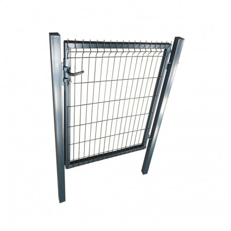 WICKET WITH PANEL 1000X1230 GREY 60X60