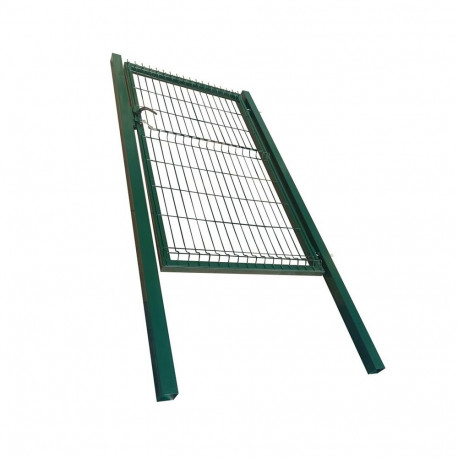 WICKET WITH PANEL 1000X1730 GREEN 60X60