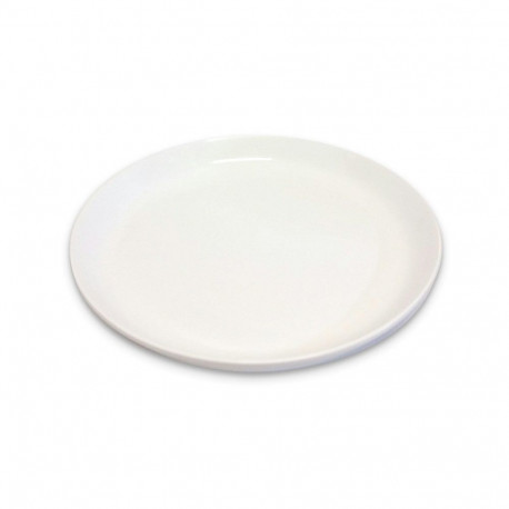 CERAMIC WHITE POT PLATE