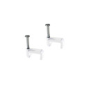 CLIPS CABLE NC4X6 CLEAR 20PCS