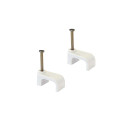 CLIPS CABLE CHF4.1X6 WHITE 20PCS