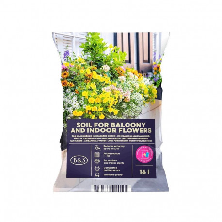 Rõdu- ja toalillede muld 16 L