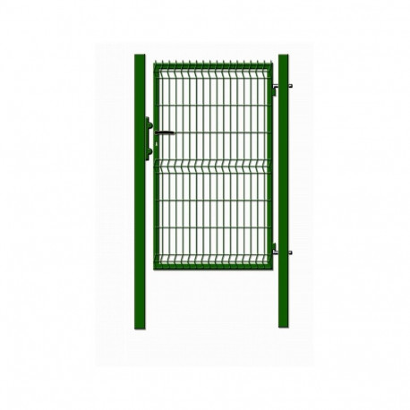 WICKET WITH PANEL 1000X1530 GREEN 60X60