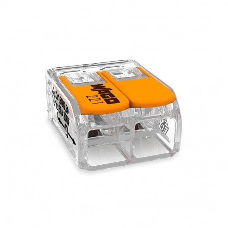 Kaabliühendus 221-612/3, 2 x 0,5-6 mm² (3