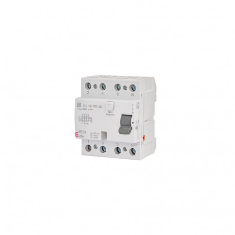 RELAY CURR LEAK 4P 25 A 30 MA EFI6-P4 A