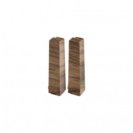 PVC põrandaliistu välisnurk ML80 2 tk pruun (25