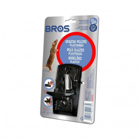 PLASTIC MOUSE TRAP BROS 1PC BROS