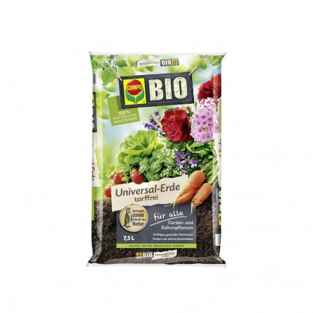 BIO UNIVER POTTING SOIL WITHOUT PEAT7,5L