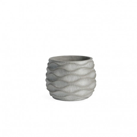 CEMENT POT BTP016G D28 H21.5CM