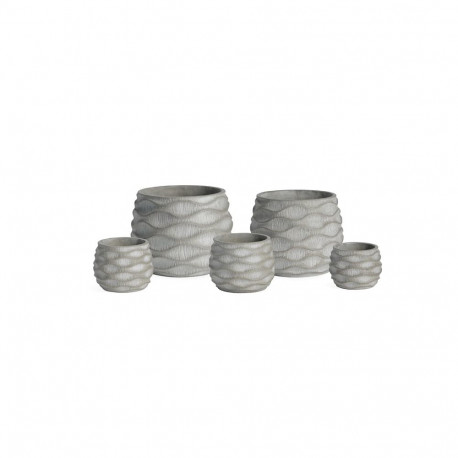 CEMENT POT BTP016G D28 H21.5CM