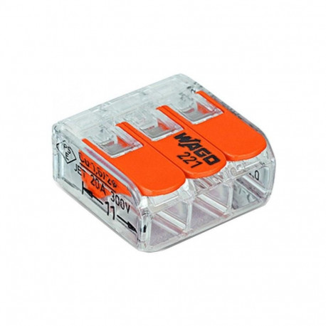 CABLE CONNECT 221-413/20 3X0.5-4 mm²(20)