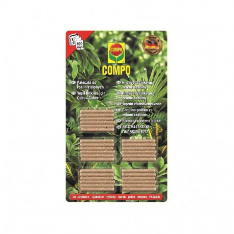 COMPO FERTILIZER STICKS FOR GREEN PLANTS