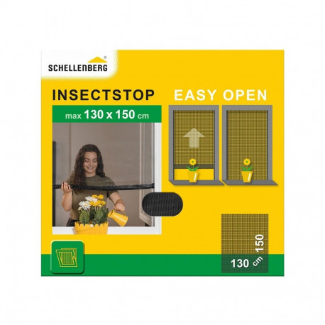 EASY OPEN FLY SCREEN 130X150 ANTHR.