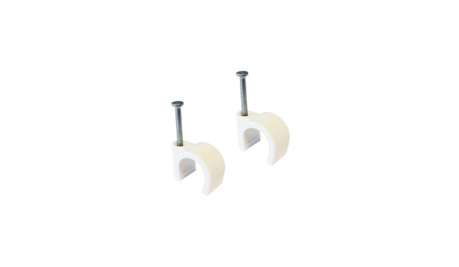 CLIPS CABLE NC10-14 WHITE 20PCS