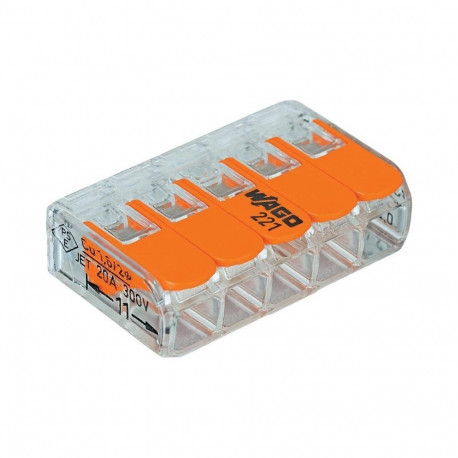 CABLE CONNECT 221-415/5 5X0.02-4 mm² (5)