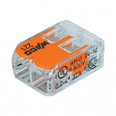 CABLE CONNECT 221-412/5 2X0.02-4 mm² (5)