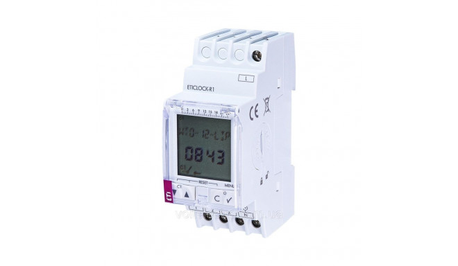 TIME SWITCH DIGITAL MOD CLOCK-R1 1P 16A