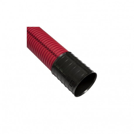 PIPE INSTAL CORR RED HDPE D110 W COUP 6M