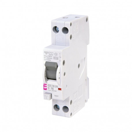 RELAY CURR LEAK 1P+N 16A 30MA KZS-1M-UNI