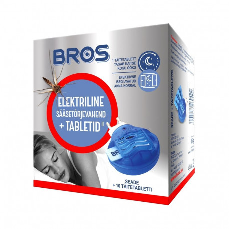 MOSQUITO PLUGIN VAPORIZER+REFILL MATS EE