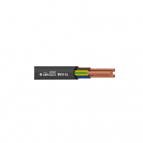 BVV-LL 2X1.5 must kaabel (100)