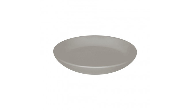 CERAMIC PLATE D19 SILVER