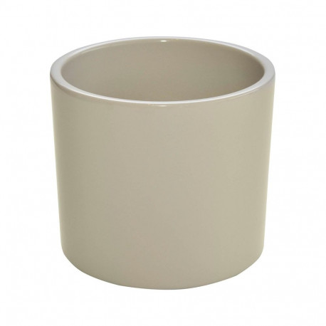 CERAMIC POT WALEC STRUCTUR D32 BEIGE