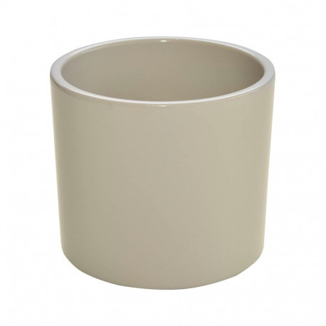 CERAMIC POT WALEC STRUCTUR D19 BEIGE