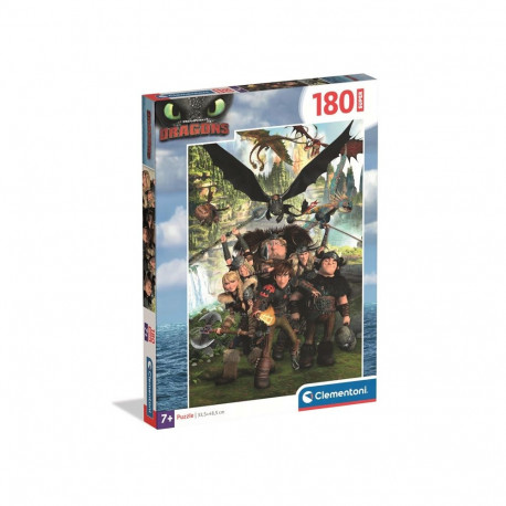 TOY PUZZLE DRAGONTRAINER 180 29793
