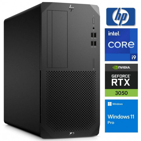 HP Z2 G8 Tower i9-11900 8GB 128SSD M.2 NVME+2TB RTX3050 6GB WIN11Pro