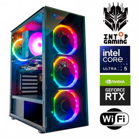 INTOP Ultra 5 245KF 32GB DDR5 250SSD M.2 NVME+4TB RTX3050 6GB WiFi no-OS