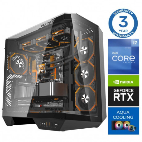 INTOP AQUA i7-14700F 16GB DDR5 1TB SSD M.2 NVME+4TB RTX5070 12GB no-OS