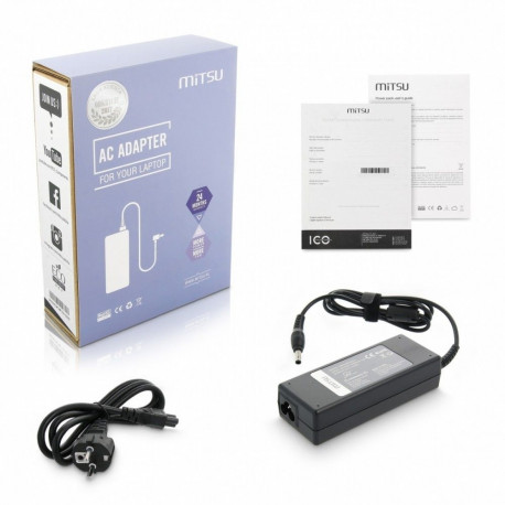 Power adapter 19V 4.74A (5.5x3.0 pin) - Samsung 90W