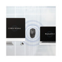Ergonomic mouse wireless 2.4GHz, 1200dpi, black