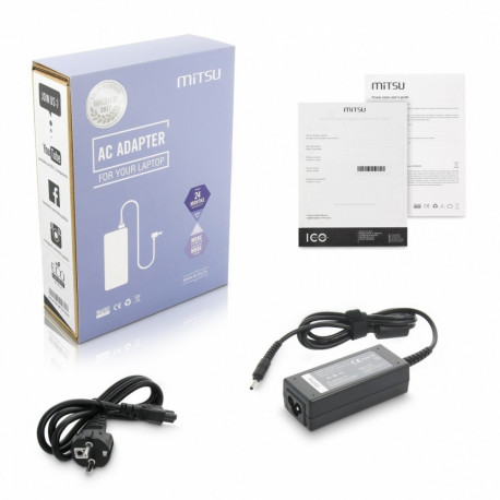 Power adapter 19V 2.1A (3.0x1.1) - Samsung 40W