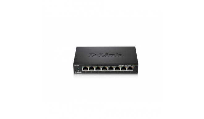 DGS-108 L2 8x1GB lauapealne kommutaator