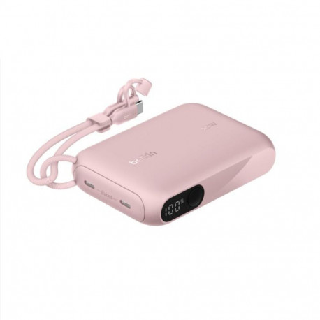 Belkin ekraaniga akupank 20W 10 000mAh USB-C roosa BPB027hqPK