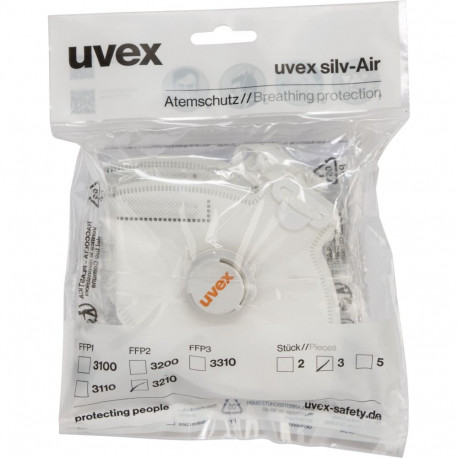 Uvex silv-Air class.3210 FFP2 3x