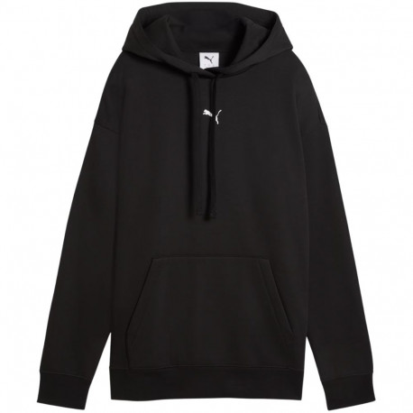 Bluza damska Puma ESS Centered Cat Logo Relaxed Hoodie czarna 692917 01 M