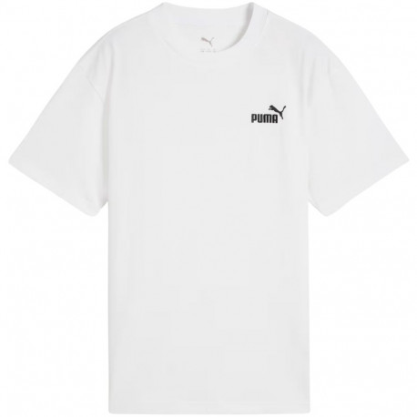 Puma laste t-särk 684920 02 ESS Small No.1 vabama lõikega logoga 152cm, valge