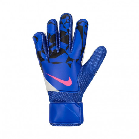 Rękawice bramkarskie Nike Match Goalkeeper niebiesko-czarno-różowe HQ0257 458 6