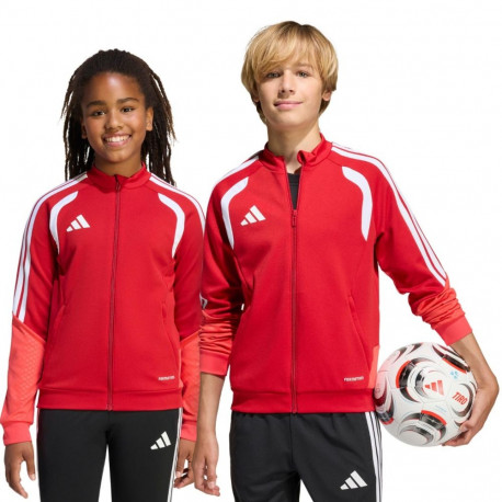 Bluza dla dzieci adidas Tiro 26 Competition Training czerwona KA7710 140cm