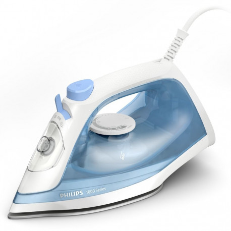 Philips 1000 Series Steam iron DST1030/20, 2000W, 20g/min continous steam, 90g steam boost, non-stic