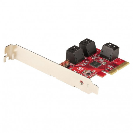 "STARTECH.COM PCIe SATA Controller Karte - 6 Port SATA Erweiterungskarte/Kontroller - 6Gbit/s - Voll