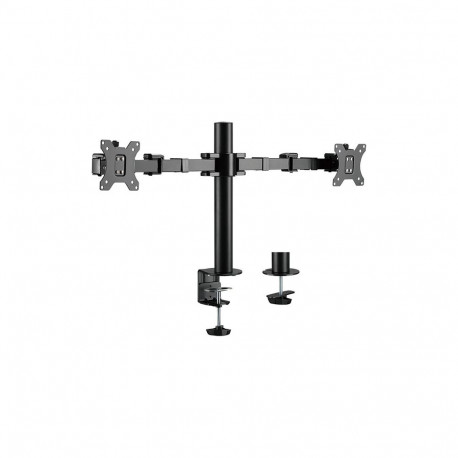 LogiLink monitorihoidik TIS 17"-32" 2 TFT 3 liigendit, must, max 12kg + augukinnitus