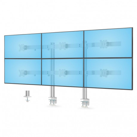 "StarTech.com Six-Monitor Desk Mount w/ Crossbar, Up To 32 in Screens/17.6lb - Befestigungskit - für