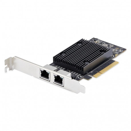2-pordiline PCIe 10Gb Etherneti võrgukaart Windowsi ja Linuxi jaoks BCM57416 kiibistikuga 10GBASE-T 