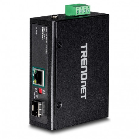 TRENDnet TI-UF11SFP must integreeritud 1000Mbit/s võrgu meediakonverter