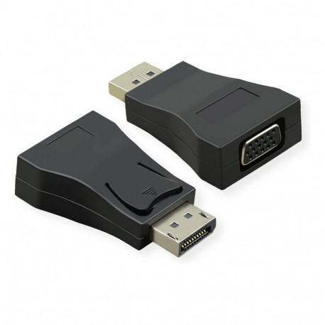 VALUE DisplayPort-VGA aktiivne adapter, DP ST - VGA BU