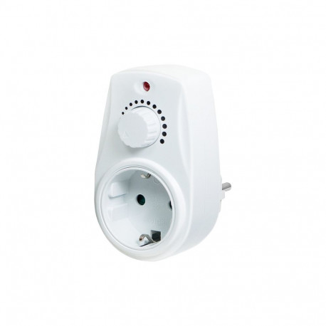 Logilink valge dimmeriga pistikupesa adapter